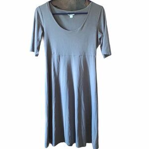 Garnet Hill Essential Short Sleeve Dress Size XS
